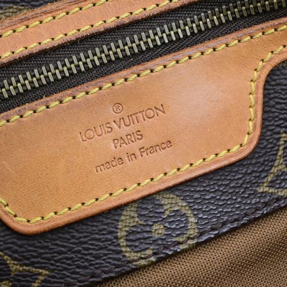 AUTHENTICITY GUARANTEED LOUIS VUITTON Sac Shopping Shoulder Tote Bag Monogram - Picture 15 of 16